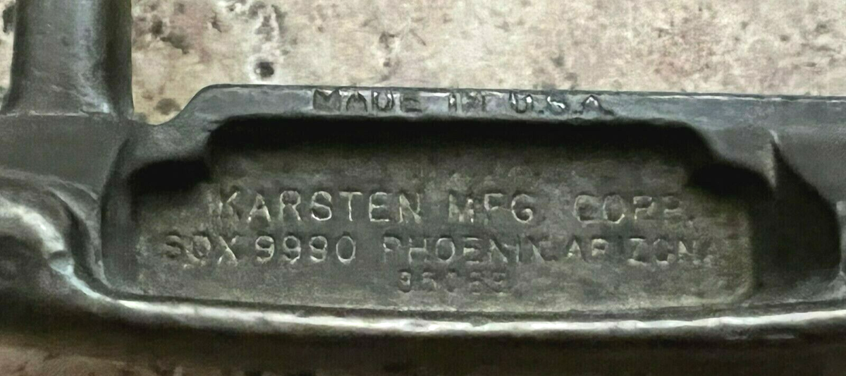 A Karsten Co. Ping Anser 'Gary Player' putter circa late 1960s