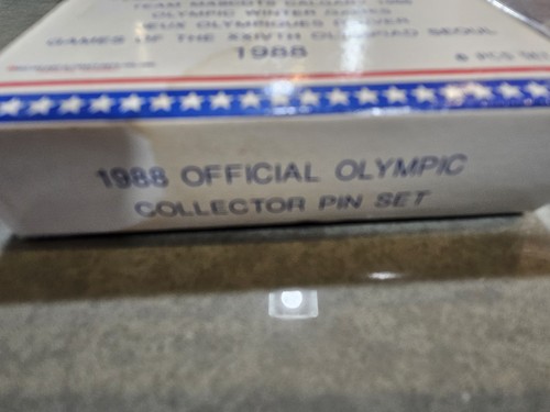 1988 OLYMPIC COMMEMORATIVE PIN SET 6 Pins team mascots calgary - Picture 3 of 5