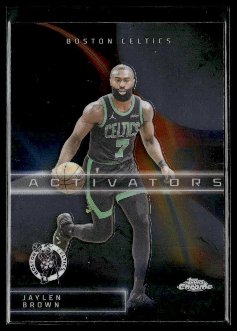 Jaylen Brown 2025-26 Topps Chrome Activators #AC-3 Boston Celtics