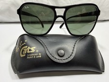 Vintage Ray-Ban Cats Black Bausch  Lomb France Sunglasses