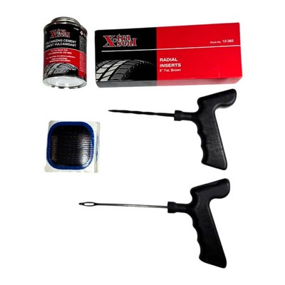 Xtra Seal 12-362Kit Truck Tire Repair Kit w/ Storage Case 25 Pieces