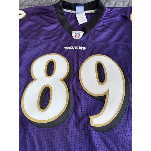 Autographed 100% Authentic Reebok NFL Jersey Travis Taylor Ravens JSA COA - Picture 6 of 17