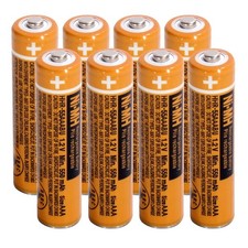 NI-MH AAA Rechargeable Battery 1.2V 550mah 8-Pack hhr-55aaabu AAA Batteries f...