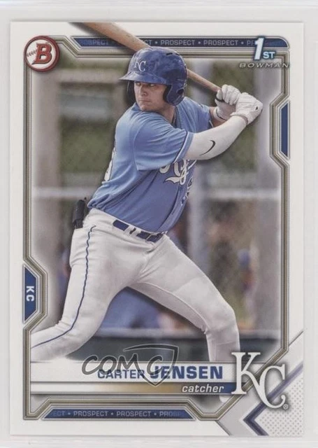 2021 Bowman Draft Carter Jensen #BD-106 1j7t