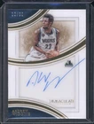 2015-16 Panini Immaculate SS-AW Andrew Wiggins Shadowbox Signatures Auto 10/60