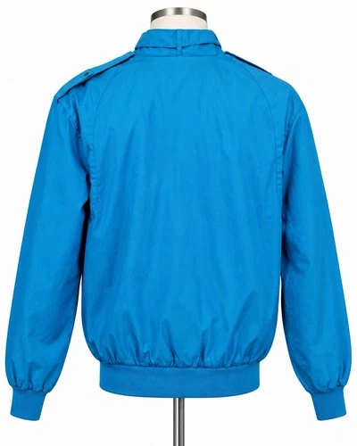 Vintage 80s Members Only by Fabil Blue Racer Bomber Jacket Men’s L Hong Kong image 2