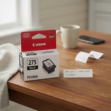 Canon Pg 275 Black Ink Cartridge Compatible With Ts3520 3522 Tr4720 100 Pages