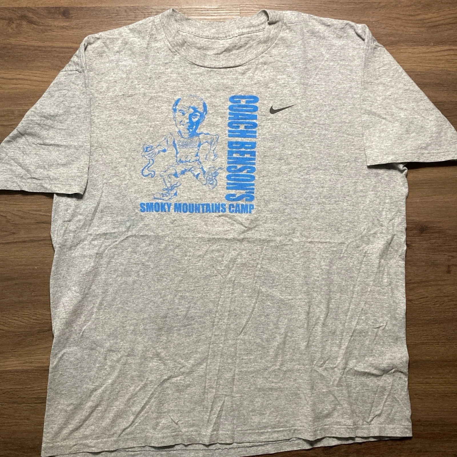 Nike Running Coach Benson 1999 Smoky Mountain Camp Shirt