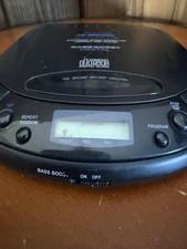 Lenoxx Sound Model CD-78 Bass Boost Portable CD Player Vintage - Tested Works