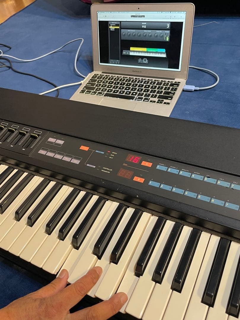 YAMAHA KX76 Master MIDI Keyboard Controller 76-Key Vintage 1980s