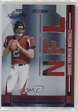 2008 Playoff Absolute Memorabilia Spectrum Die-Cut NFL Prime /100 Matt Ryan 16q7
