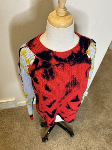 Zoe Jordan Wool Cashmere Tie-Dye Sweater Women's S - Picture 7 of 9