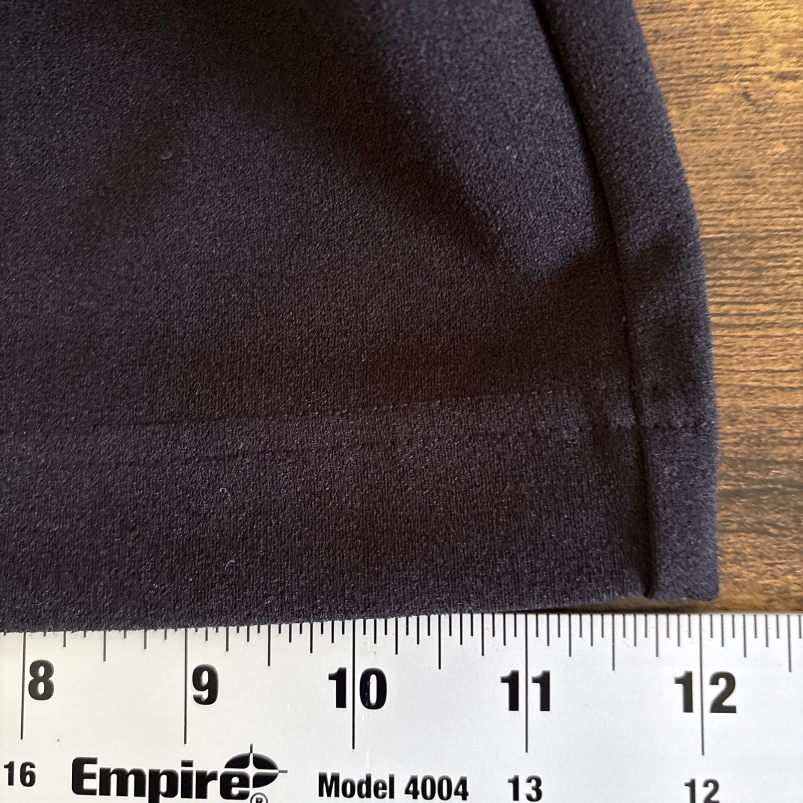 Rewash Dress Pants Womens L 9/11 Black Pleated Front High Rise Wide Flare Leg