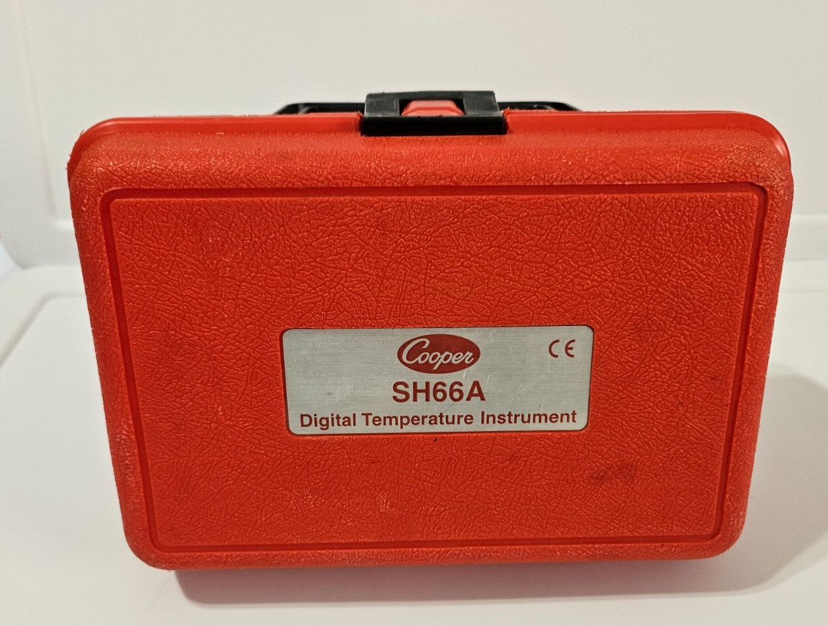Cooper SH66A Digital Thermometer tool -working condition With Probes