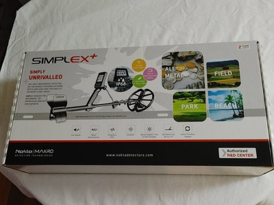 #ad Nokta Makro Simplex Metal Detector w Nokta Pointer SP24 Coil 1 4 Hdphone Adapt $345.00