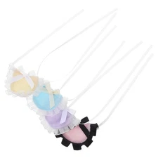 4 Pcs Parrot Bird Water Tub Cat Bandana Collar Dog Drool Handkerchief