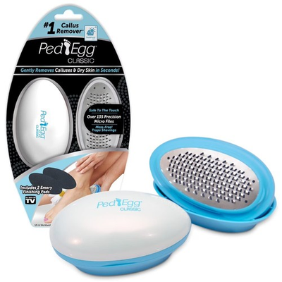 #ad TV Original Ped Egg Professional The Ultimate Foot File With Finishing Pad $11.03