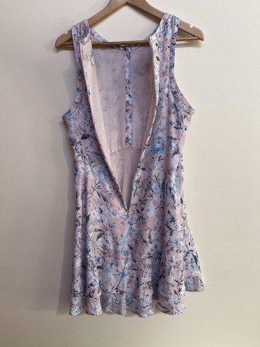 FOREVER NEW | Pink Floral Mini Dress | Size 14 - Picture 8 of 9