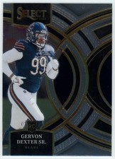 Gervon Dexter Sr. 2023 Panini Select #138 Chicago Bears RC