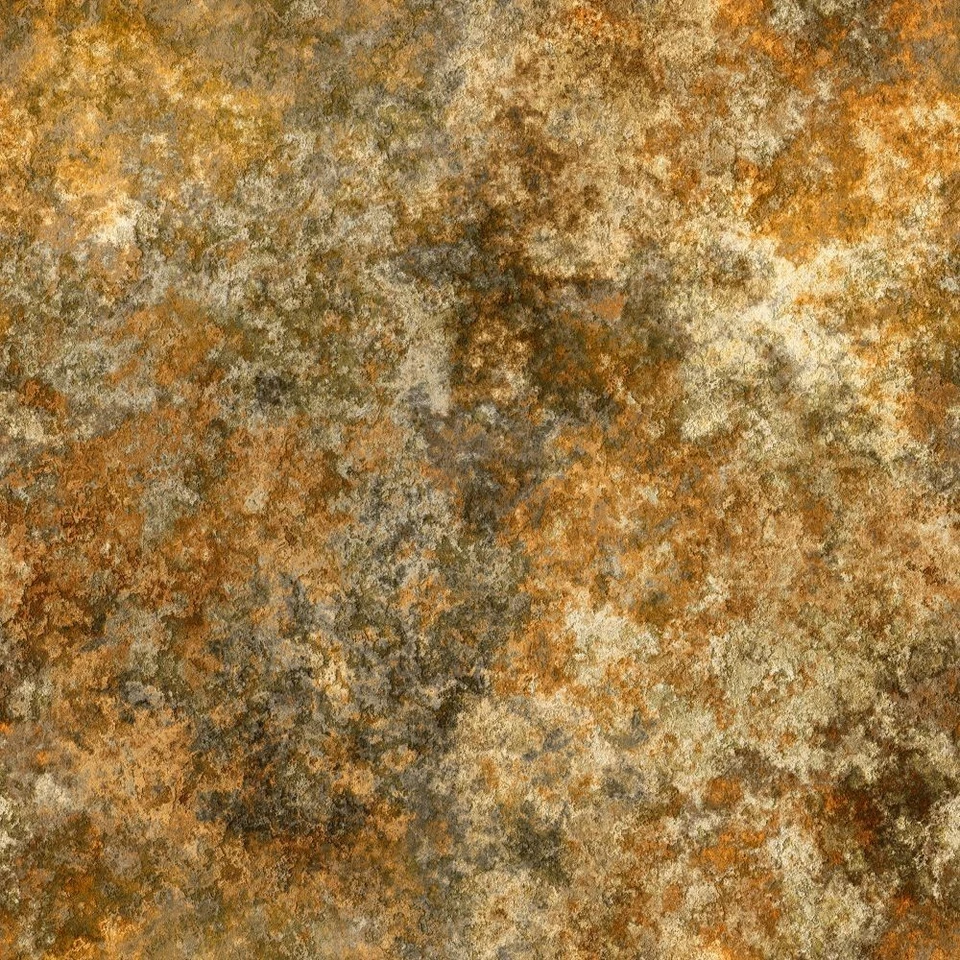 Joyas de tierra de 3 yardas #48 - Tela estampada 100 % algodón - marrón Foto 2 de 2