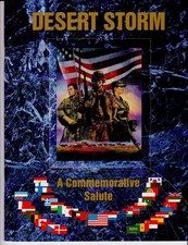 Desert Storm: A Commemorative Salute (1991 Softcover Book)