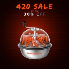 Spider Farmer 16" Bud Leaf Manuell Trimmer Cutter Bowl with Serrated Blades