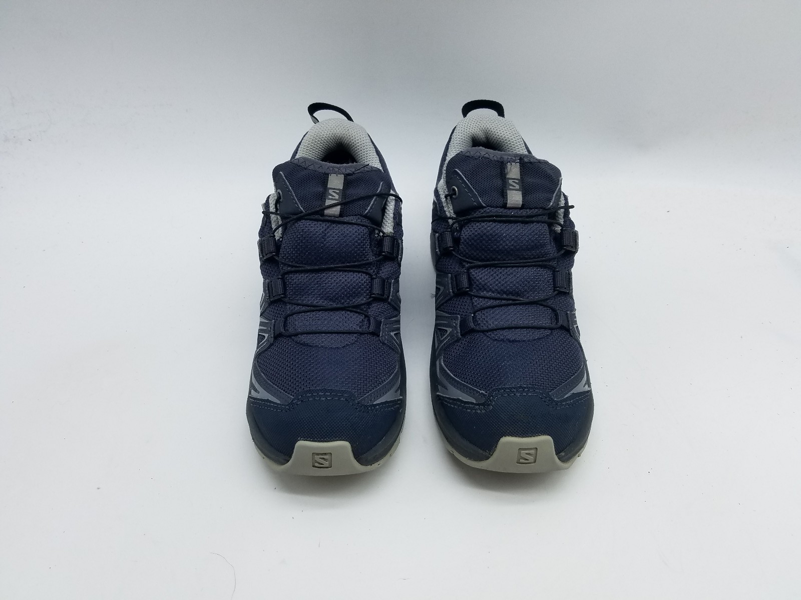 Scarpe da corsa Salomon XA Pro CS ragazzo taglia 3 impermeabili blu navy grigio