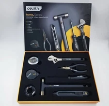 Deli home series 8 piece home Tool set collection household
