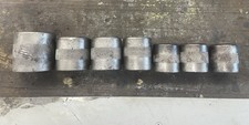 Vintage Snap-on 58 Drive6 Point Sockets Early Hand Stamped So Set Of 7