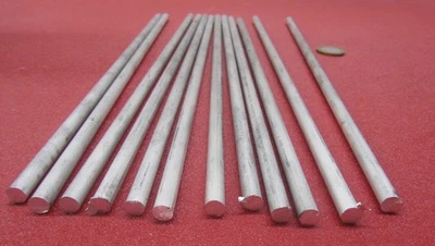 6061 Aluminum Rod 1/4" (.250") Diameter x 1 Ft Length, 12 Units, 12 Ft Total - Image 1 of 4