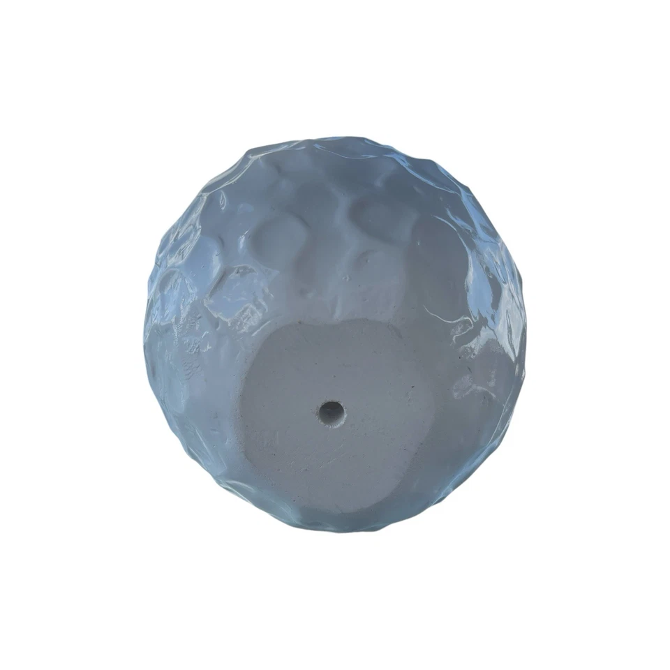 "Tallo de manzana blanco con hoja texturizada en 3D talla 6"" Cottagecore granja Shabby Chic" Foto 3 de 4