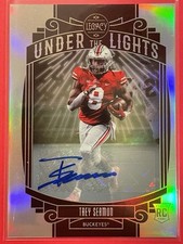 2021 Panini Legacy Trey Sermon Under the Lights Auto Rookie RC #UL-TS Football