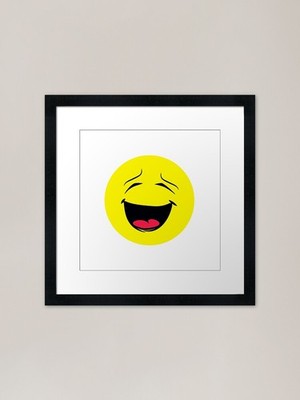 Epic Face Meme Pin Aufkleber Gerahmt A Gerahmt Wandbild Poster Leinwanddruck Bild