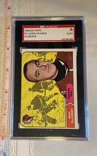 Denis DeJordy Signed Card - SGC COA -NHL Chicago Blackhawks - 1968-69 Topps Card