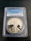 1986-S American Silver Eagle PR70DCAM PCGS Proof 70 Deep Cameo