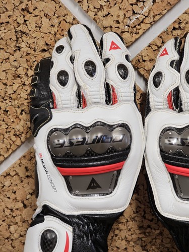 Dainese Full Metal 6 Leather Racing Gloves - Size S - Picture 2 of 7