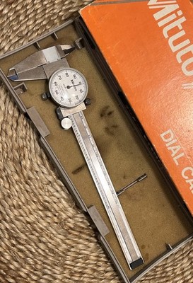 Vintage Mitutoyo 6'' Dial No. 505-637-50