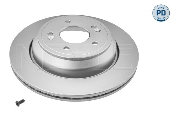 Meyle 2X Bremsscheibe Ø314Mm Hinten BelüFtet FüR Hyundai Genesis Coupe 3.8 Gdi-image