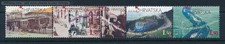 [123325] Croatia 1998 Railway train horse carriage trams  MNH