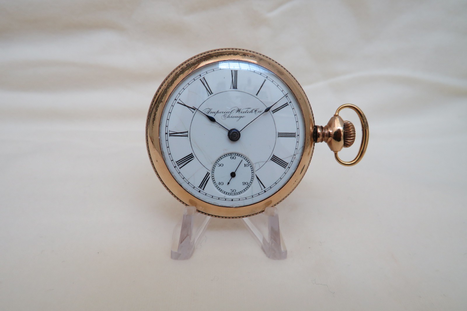 1890 Illinois Grade 60 "Imperial" 18s model 2 17J pocket watch - working