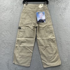 Vintage Lee Pipes Jeans Boys Size Small 24x24 Wide Leg Pockets Baggy Skater Y2K