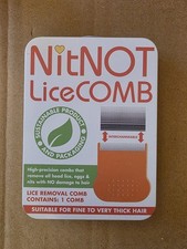 NitNot Lice Comb - Fine to Very Thick Hair - lice egg and nit removal comb