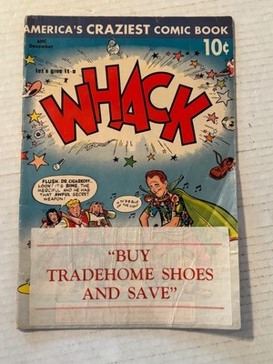 1953 Whack #2 Comic Book /C808