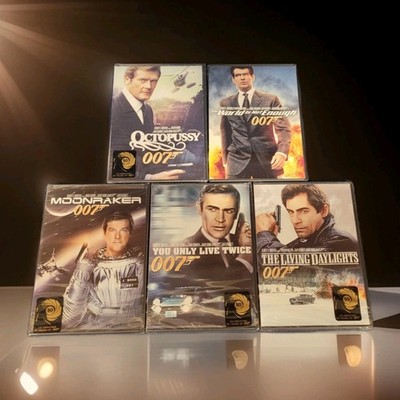 James Bond 007 DVD 5 Movie Set 50th Anniversary 
