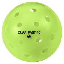 DURA Fast 40 Outdoor Pickleballs Neon