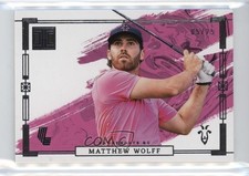 2024 Panini Impeccable LIV Golf Variations Silver /25 Matthew Wolff #87 3hd