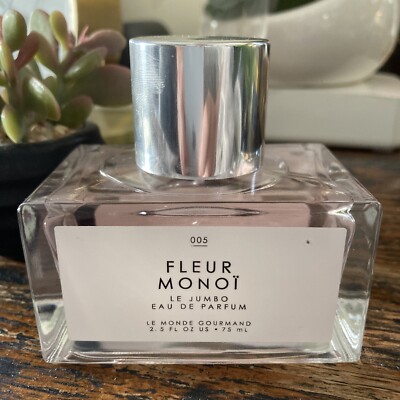 FLEUR MONOI Eau De Parfum EDP Spray 2.5 Oz Le Monde Gourmand DISCONTINUED NEW