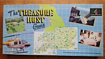 Schatzsuche Spiel von Paul Lamond Games 1989