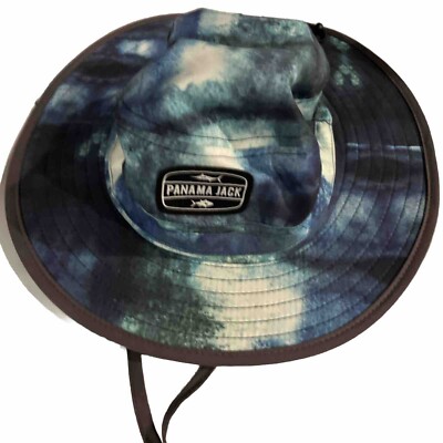 Panama Jack BUCKET HAT Sun Fishing Microfiber Tie-Dye Performance Boonie UPF 50+