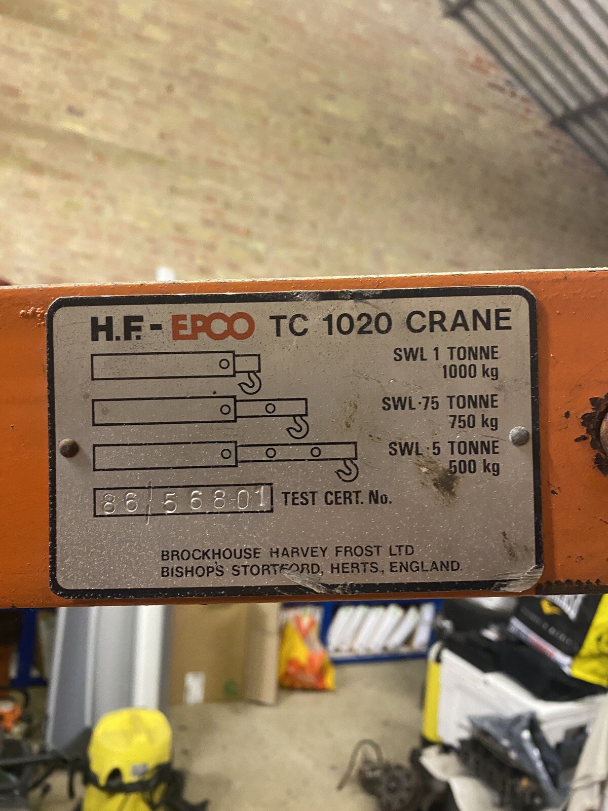 HF Epco Heavy Duty Engine Crane eBay
